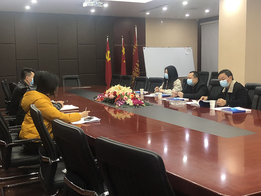 金牛区统战部辅导亲临四川海博论坛hibet建设集团视察领导疫情防控和复工复产工作AA